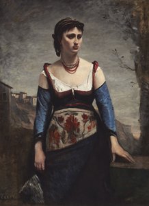 Augustyn autorstwa Jean Baptiste Camille Corot