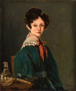 Pani Lemaistre autorstwa Jean Baptiste Camille Corot