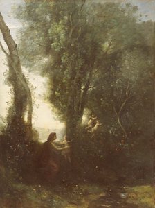 Rano 1865 autorstwa Jean Baptiste Camille Corot
