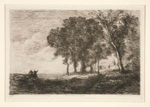 Krajobraz autorstwa Jean-Baptiste-Camille Corot