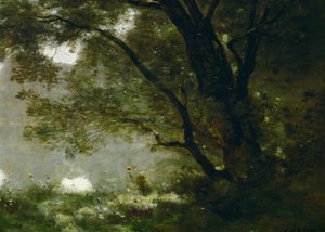 Shepherd. Pamiątka z Mortefontaine, Francja ...