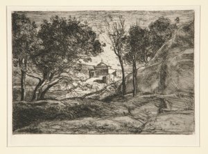 Souvenir de Toscane (Pamięć Toskanii) autorstwa Jean Baptiste Camille Corot