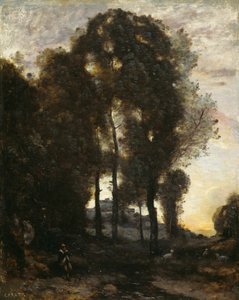 Pamiątka z Włoch autorstwa Jean Baptiste Camille Corot