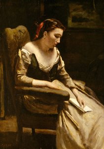 List, ca. 1865. autorstwa Jean Baptiste Camille Corot