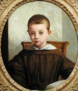 Syn M. Edouarda Delalaina, ok. 1845-50 (olej na płótnie) autorstwa Jean Baptiste Camille Corot
