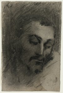 Głowa mężczyzny autorstwa Jean Baptiste Carpeaux