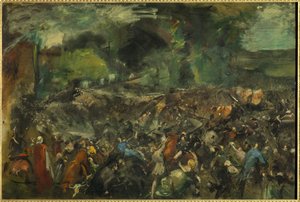 Atak Antonina Berezowskiego na cara Aleksandra 2 6 czerwca 1867 r. autorstwa Jean Baptiste Carpeaux