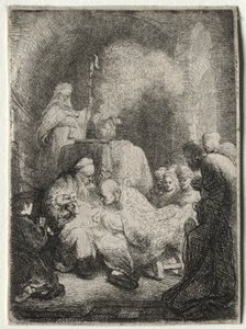 Obrzezanie: mały talerz autorstwa Jean Baptiste Carpeaux