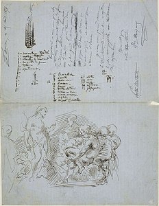 Przepowiadanie świętego Jana Chrzciciela autorstwa Jean Baptiste Carpeaux