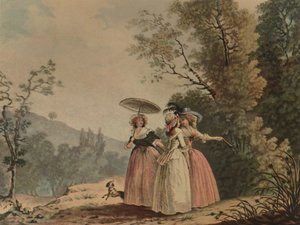 Paryskie Łaski w Bois de Vincennes, 1790, 1913