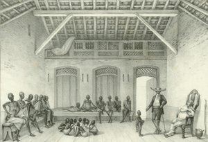 Sklep do sprzedaży niewolników, 1835.
