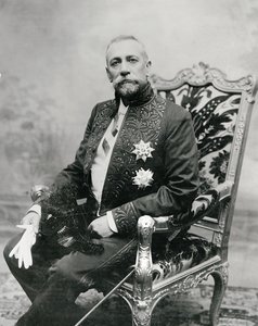 Honoré Charles Grimaldi, książę Albert z Monako autorstwa Jean Baptiste Edouard Detaille