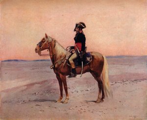 Napoleon w Egipcie, ok. XIX w. autorstwa Jean-Baptiste Edouard Detaille
