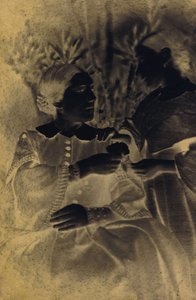 Portret kobiety z dzieckiem, 1855.