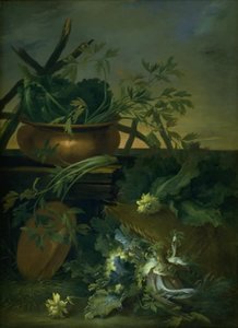 Martwa natura. Warzywa autorstwa Jean Baptiste Gaijot Dubuisson