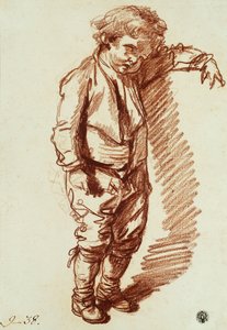 Mały chłopiec stojący, autorstwa Jean Baptiste Greuze