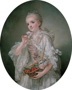 Francuski: Portret Madeleine Barberie de Courteilles autorstwa Jean Baptiste Greuze