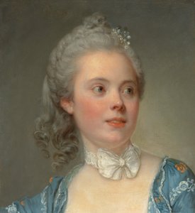 Portret damy, ok.1765 autorstwa Jean Baptiste Greuze