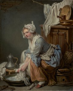 Praczka autorstwa Jean Baptiste Greuze