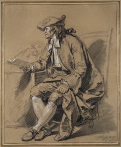 Notariusz: Studium do "Umowy małżeńskiej" autorstwa Jean Baptiste Greuze