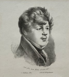 Eugeniusz Isabey, 1821. autorstwa Jean Baptiste Isabey