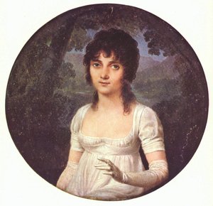 Portret Christine Boyer autorstwa Jean Baptiste Isabey