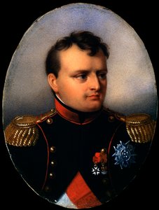 Portret cesarza Napoleona I Bonaparte 1769-1821, początek XIX wieku. autorstwa Jean Baptiste Isabey