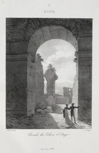 Wyjazd do Włoch w 1822 r. autorstwa Jean Baptiste Isabey