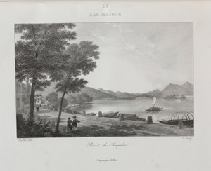 Wyjazd do Włoch w 1822 r. autorstwa Jean Baptiste Isabey