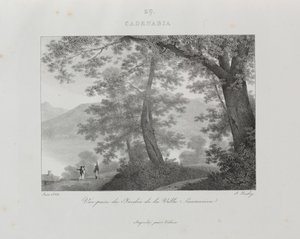 Wyjazd do Włoch w 1822 r. autorstwa Jean Baptiste Isabey