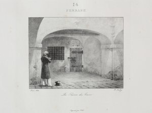 Wyjazd do Włoch w 1822 r. autorstwa Jean Baptiste Isabey