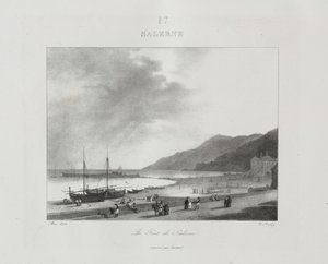 Wyjazd do Włoch w 1822 r. autorstwa Jean Baptiste Isabey