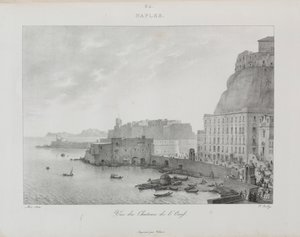 Wyjazd do Włoch w 1822 r. autorstwa Jean Baptiste Isabey