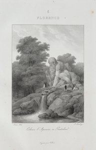 Wyjazd do Włoch w latach 1822, 1833. autorstwa Jean Baptiste Isabey