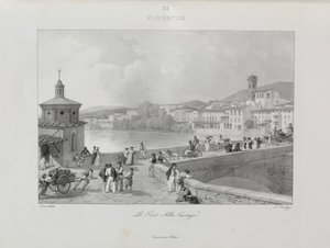 Wyjazd do Włoch w latach 1822, 1833. autorstwa Jean Baptiste Isabey