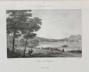 Wyjazd do Włoch w latach 1822, 1833. autorstwa Jean Baptiste Isabey