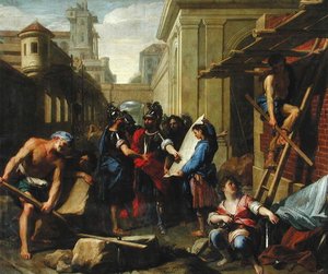 Założenie miasta w Germanii przez Tektozagi autorstwa Jean-Baptiste Jouvenet