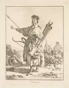 Calmouk autorstwa Jean Baptiste Le Prince
