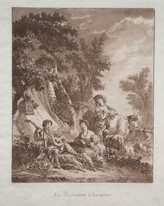Rekreacja na wsi, 1769.
