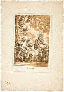Zmysł węchu autorstwa Jean Baptiste Le Prince