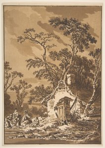 Praczki Praczki, 1771. autorstwa Jean Baptiste Le Prince