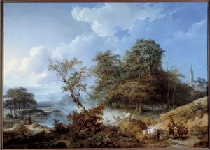 Sceneria anime. Obraz Jean-Baptiste Leprince (1734-1781)
