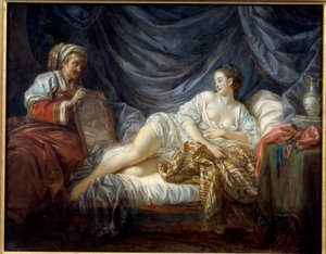 La Sultane Malarstwo Jeana Baptiste Leprince (1734-1781) 1772 Metz, Muzeum Sztuk Pięknych