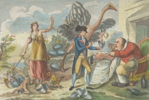 Dziewiąty termidor, czyli angielska niespodzianka..., 1795. autorstwa Jean Baptiste Marie Louvion