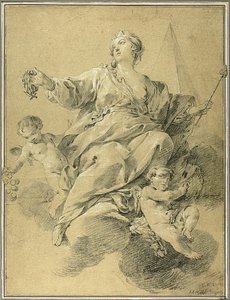 Alegoria Zwycięstwa autorstwa Jean Baptiste Marie Pierre