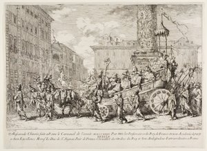 Chińska maskarada autorstwa Jean Baptiste Marie Pierre