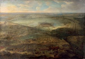 Oblężenie Mons, 1691 autorstwa Jean Baptiste Martin