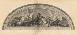 Holandia, Centrum Salonu Wojny w Arkadach otwierających się na galerię (Holandia, Centrum Salonu Wojny w Arkadach otwierających się na galerię) [pl. 39]