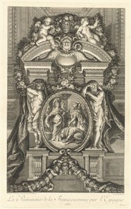Uznanie prymatu Francji przez Hiszpanię 1662 [pl. 17]