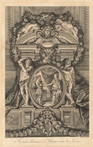 Odnowienie sojuszu ze Szwajcarami 1663 [pl. 18]